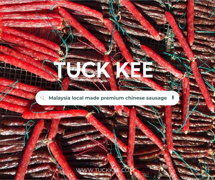 Get flavourful chinese sausage from Penang Well-Known preserved meat producer
